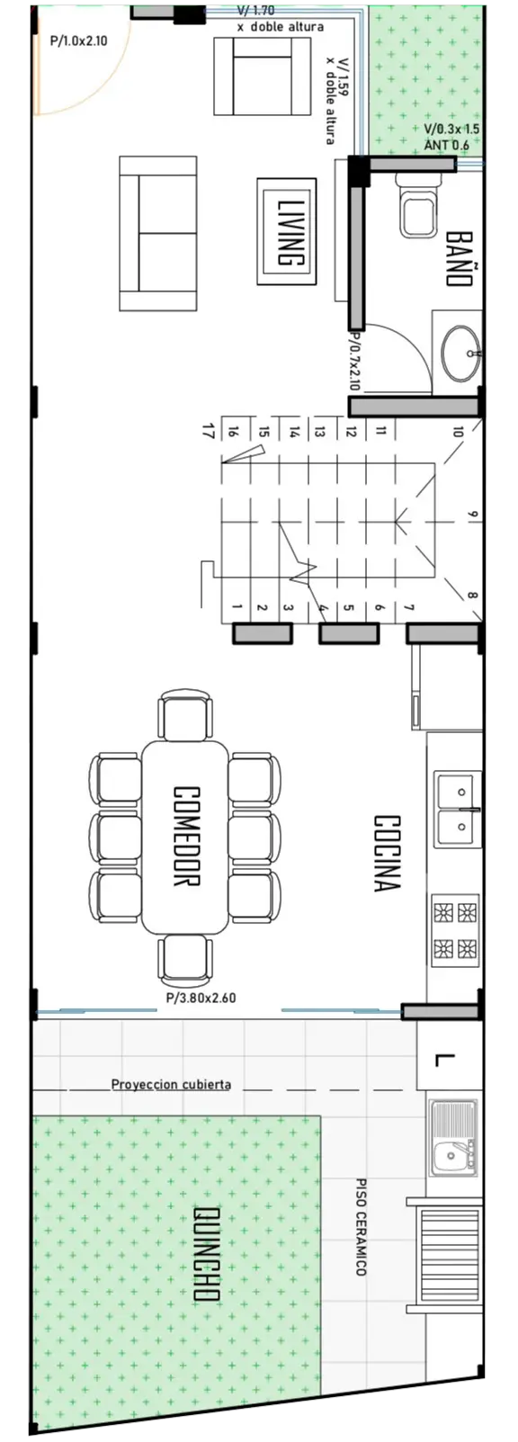 Plano de Altamira - Estudio 1