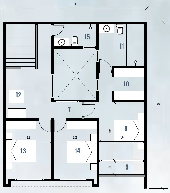 Plano de Garden