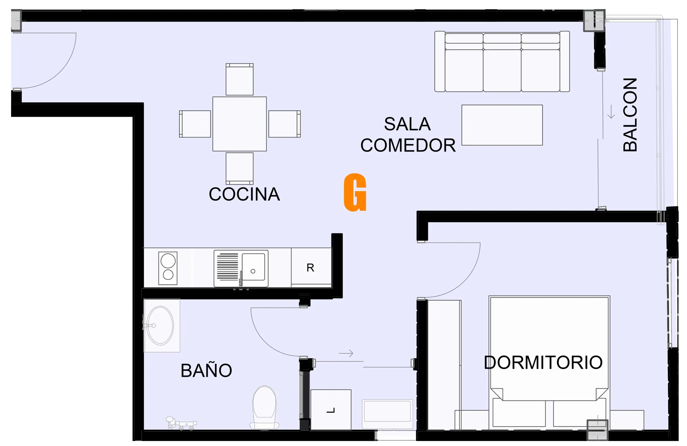 Plano de Torre Altamira - 2G