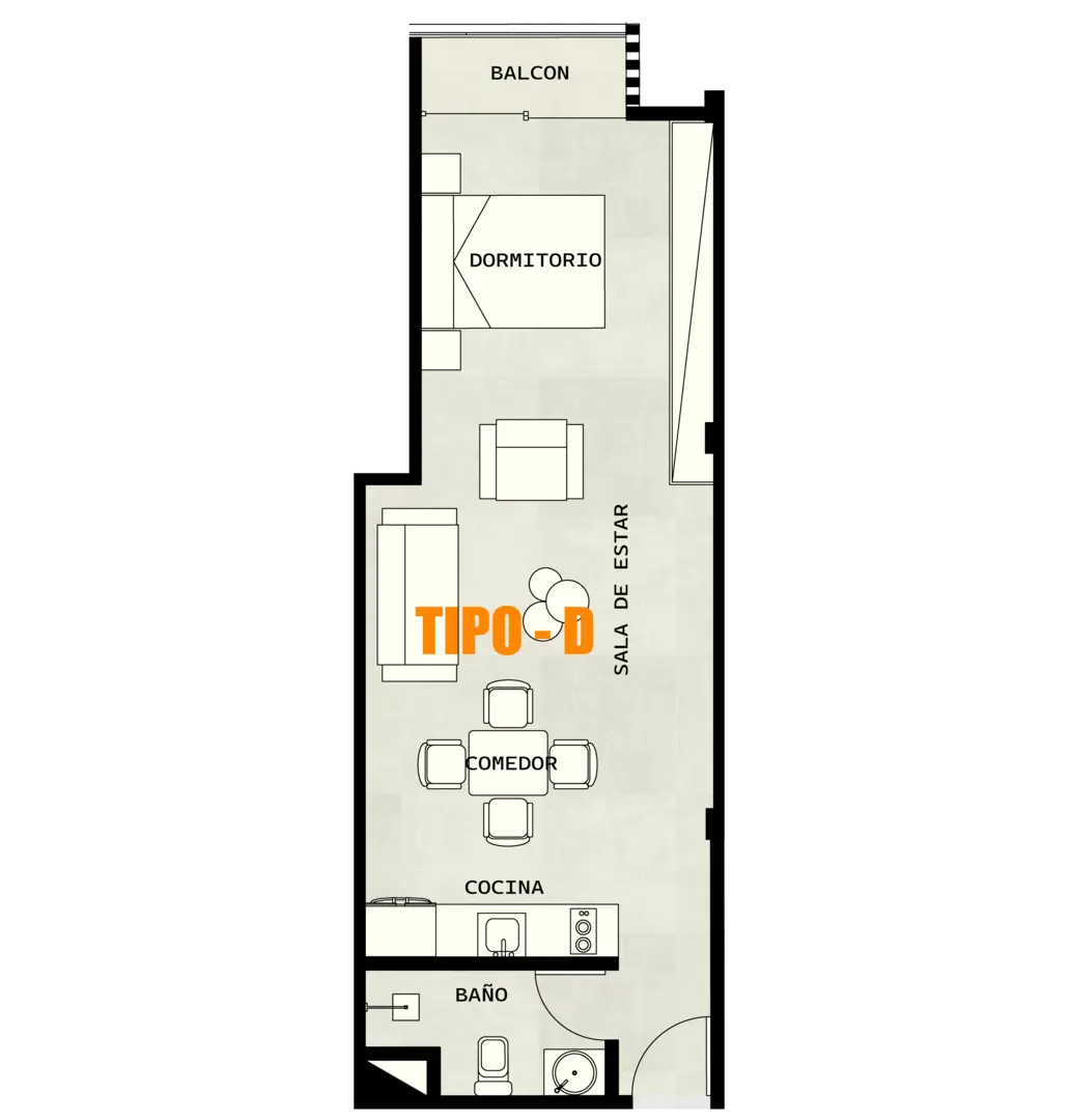 Plano de Torre Río Vida - 4D